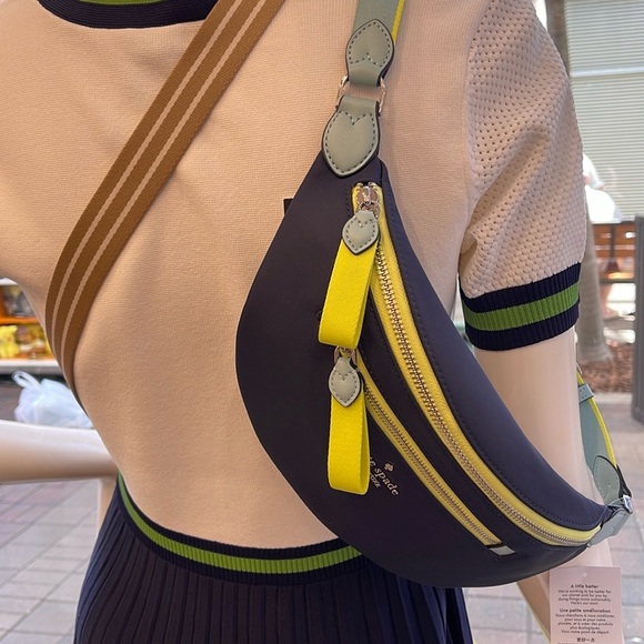 Kate Spade Chelsea Colorblock Belt Waist Bag Fanny Pack
Blazer Blue Multi
NWT - Picture 5 of 16